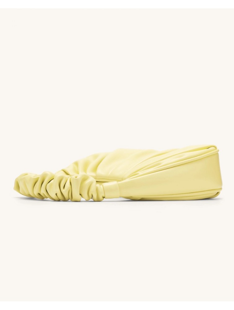 JW PEI Gabbi Ruched Hobo Handbag - Light Yellow