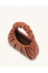JW PEI Gabbi Ruched Hobo Handbag - Nutella