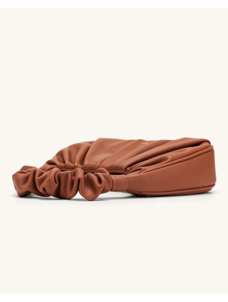 JW PEI Gabbi Ruched Hobo Handbag - Nutella