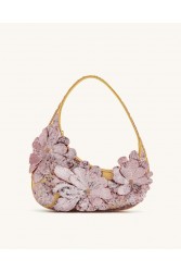 JW PEI Harlee Sequin Shoulder Bag - Pink Ροζ Παγέτα Τσάντα Ώμου