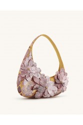 JW PEI Harlee Sequin Shoulder Bag - Pink Ροζ Παγέτα Τσάντα Ώμου