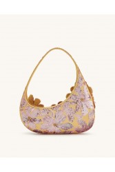 JW PEI Harlee Sequin Shoulder Bag - Pink Ροζ Παγέτα Τσάντα Ώμου