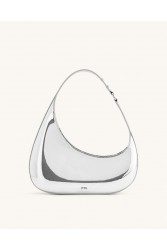 JW PEI Harlee Shoulder Bag - Silver Ασημί Τσάντα Ώμου