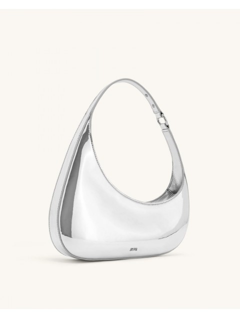 JW PEI Harlee Shoulder Bag - Silver Ασημί Τσάντα Ώμου