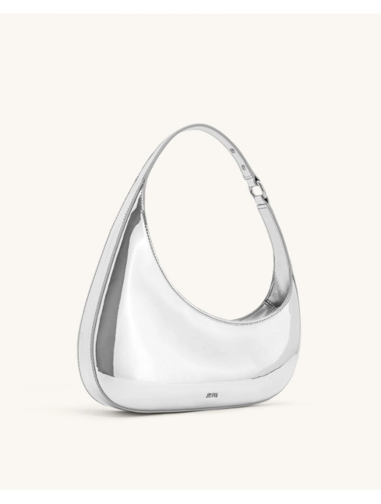 JW PEI Harlee Shoulder Bag - Silver Ασημί Τσάντα Ώμου