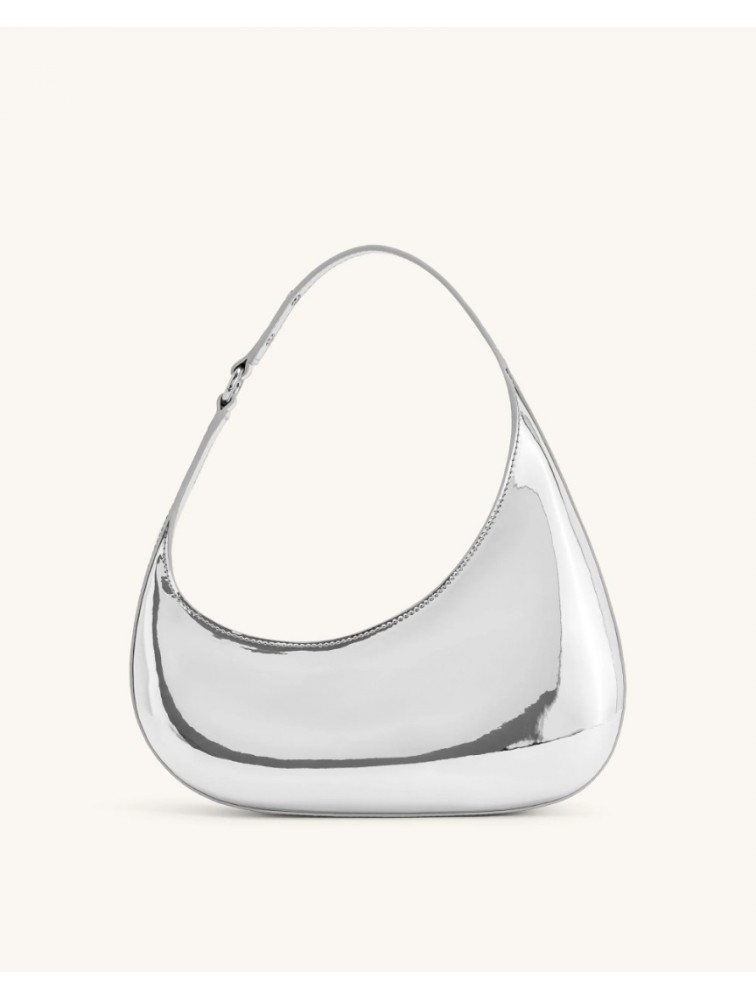 JW PEI Harlee Shoulder Bag - Silver Ασημί Τσάντα Ώμου