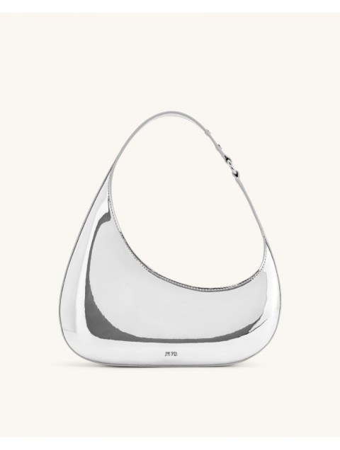 JW PEI Harlee Shoulder Bag - Silver Ασημί Τσάντα Ώμου