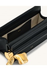 JW PEI Holly Metal Pendant Embellished Clutch - Black