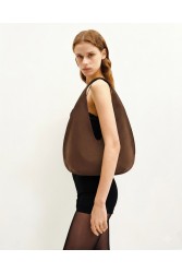 JW PEI Dara Faux Suede Hobo Bag -Mocha Brown Καφέ Σουέντ Τσάντα Ώμου