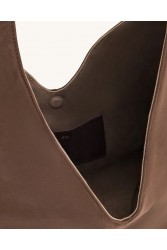 JW PEI Dara Faux Suede Hobo Bag -Mocha Brown Καφέ Σουέντ Τσάντα Ώμου