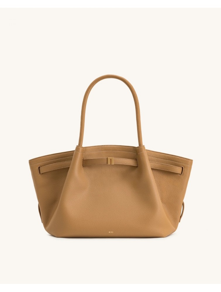 JW PEI Hana Medium Tote Bag - Latte Color Μπεζ Tote Τσάντα