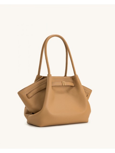 JW PEI Hana Medium Tote Bag - Latte Color Μπεζ Tote Τσάντα