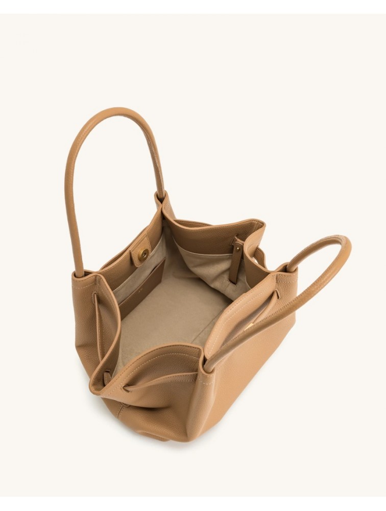 JW PEI Hana Medium Tote Bag - Latte Color Μπεζ Tote Τσάντα