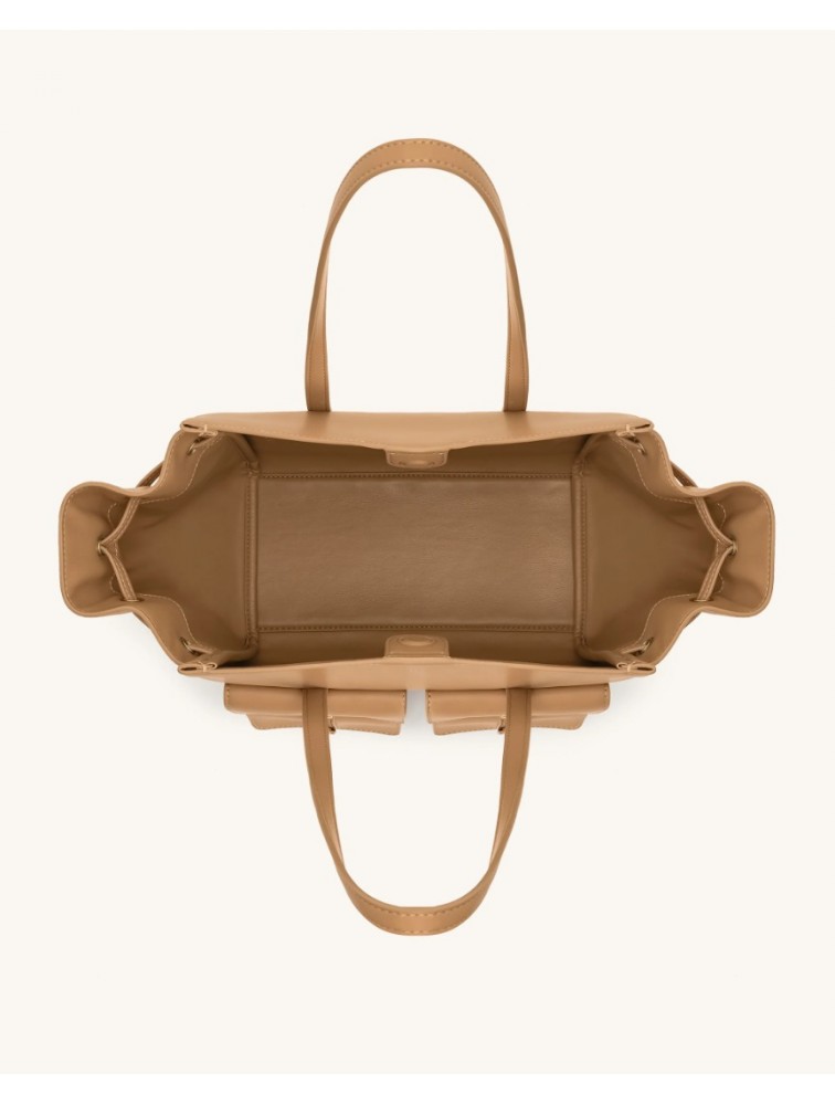 JW PEI Linda Tote Bag - Latte Color Μπεζ Tote Τσάντα