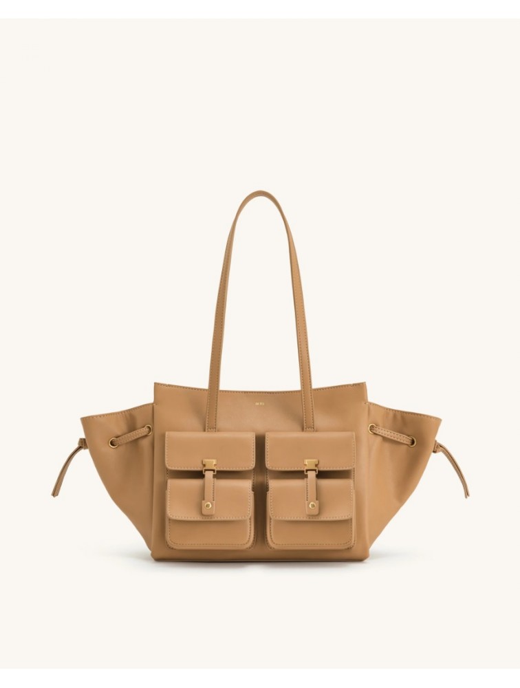 JW PEI Linda Tote Bag - Latte Color Μπεζ Tote Τσάντα