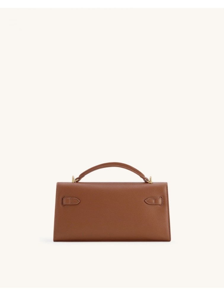 JW PEI Noor Top Handle Bag - Brown Καφέ Τσάντα Χειρός