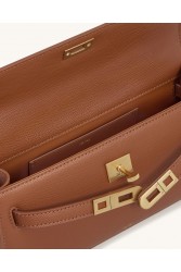 JW PEI Noor Top Handle Bag - Brown Καφέ Τσάντα Χειρός