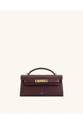 JW PEI Noor Top Handle Bag - Deep Burgundy Μπορντώ Τσάντα Χειρός