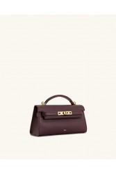 JW PEI Noor Top Handle Bag - Deep Burgundy Μπορντώ Τσάντα Χειρός