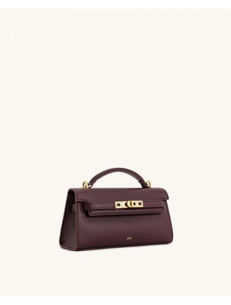JW PEI Noor Top Handle Bag - Deep Burgundy Μπορντώ Τσάντα Χειρός