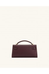 JW PEI Noor Top Handle Bag - Deep Burgundy Μπορντώ Τσάντα Χειρός