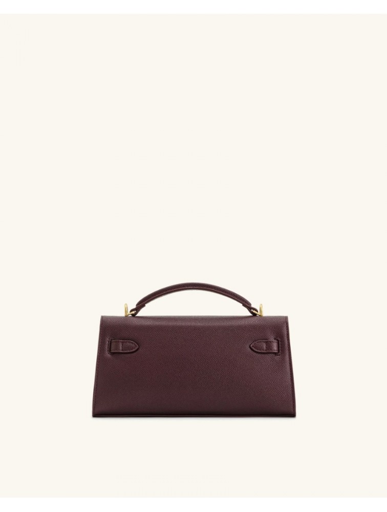 JW PEI Noor Top Handle Bag - Deep Burgundy Μπορντώ Τσάντα Χειρός