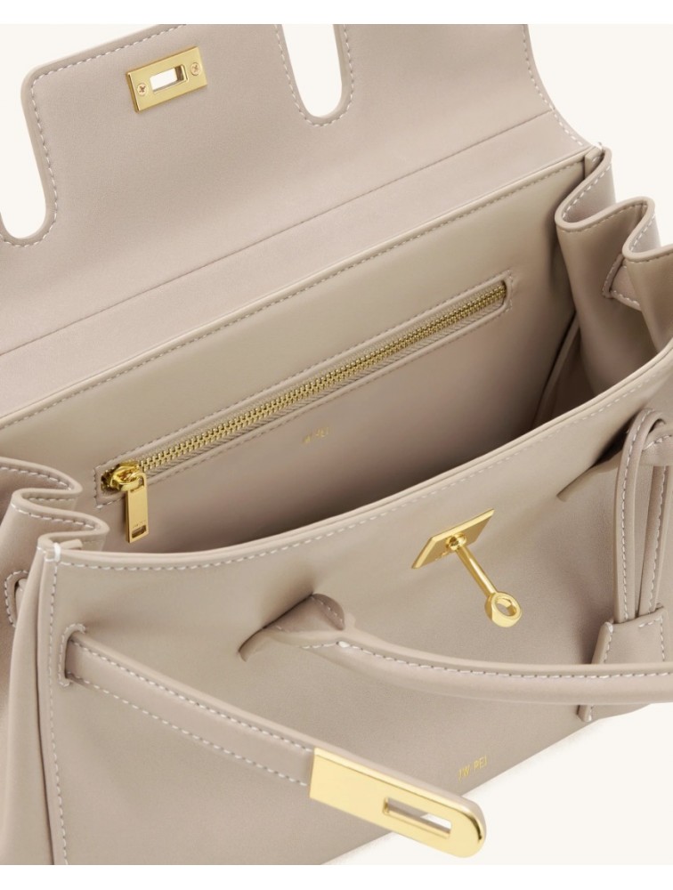 JW PEI Yara  Shoulder Bag  - Gray Apricot Γκρι Τσάντα Ώμου