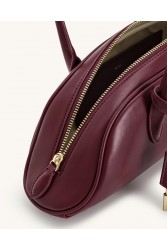 JW PEI Zora Shoulder Bag - Deep Claret Μπορντώ Τσάντα Ώμου