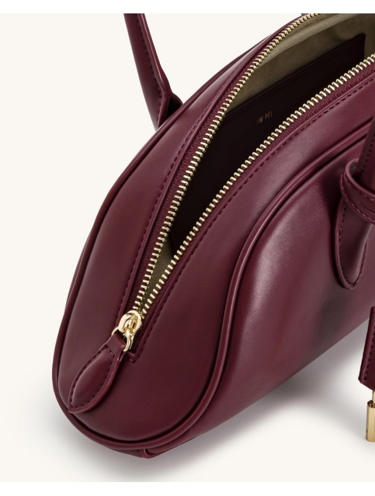 JW PEI Zora Shoulder Bag - Deep Claret Μπορντώ Τσάντα Ώμου