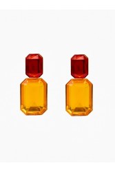 KALEIDO ALORA Earrings Σκουλαρίκια από ορείχαλκο επιχρυσωμένο 24 καρατίων
