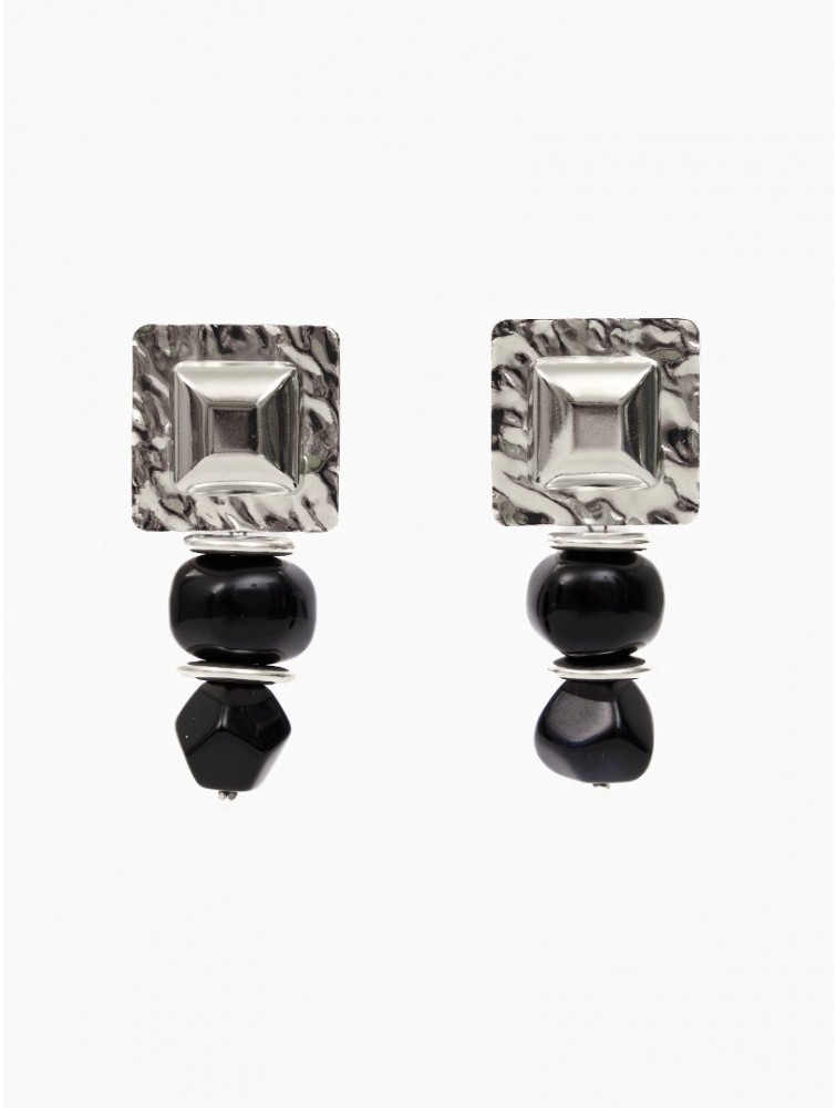 KALEIDO SIERRA Earrings Σκουλαρίκια από ορείχαλκο επαργυρωμένα