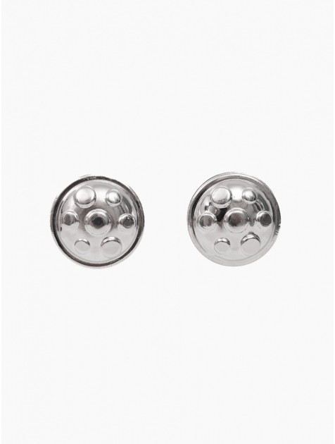 KALEIDO NEFELI Earrings Σκουλαρίκια από ορείχαλκο επαργυρωμένα
