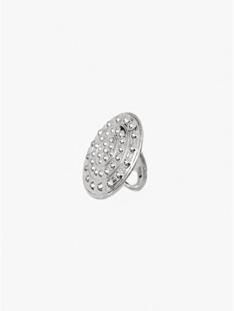 KALEIDO PENELOPE Ring Silver Silver-plated adjustable brass ring