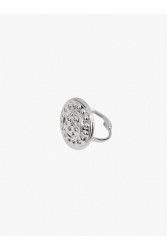 KALEIDO HELIOS Ring Silver Δαχτυλίδι από επάργυρο ρυθμιζόμενο ορείχαλκο