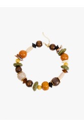 KALEIDO OLIVIA Necklace Πολύχρωμο κολιέ με χάντρες
