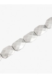 KALEIDO NEBULA Necklace Silver Τσόκερ με ακρυλικές χάντρες