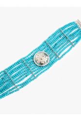 KALEIDO MARA CHOKER Τσόκερ με τυρκουάζ χάντρες