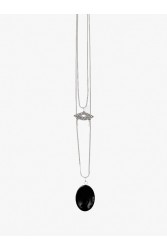 KALEIDO PILAR Necklace Κολιέ με αλυσίδες από ανοξείδωτο ατσάλι 2 σε 1