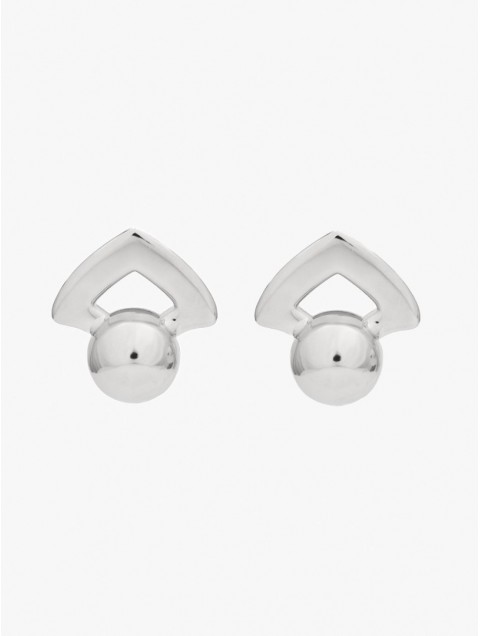 KALEIDO IVY Earrings Silver Silver-plated brass earrings 