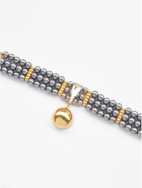 KALEIDO Atria Necklace Επιχρυσωμένο Κολιέ από Ορείχαλκο