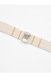 KALEIDO Callisto Choker Gold Επίχρυσο Κολιέ από Ανοξείδωτο Ατσάλι και Πέρλες
