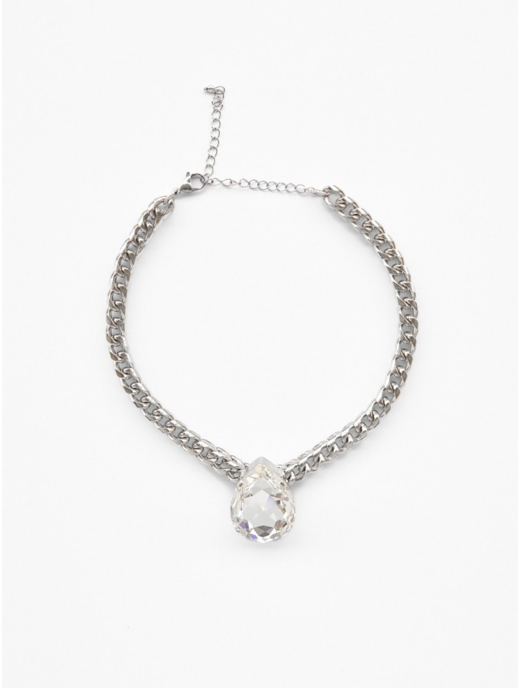 KALEIDO Twilight Necklace Επάργυρο κολιέ από ανοξείδωτο ατσάλι