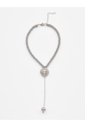 KALEIDO Moa Necklace Επάργυρο κολιέ από Ανοξείδωτο Ατσάλι