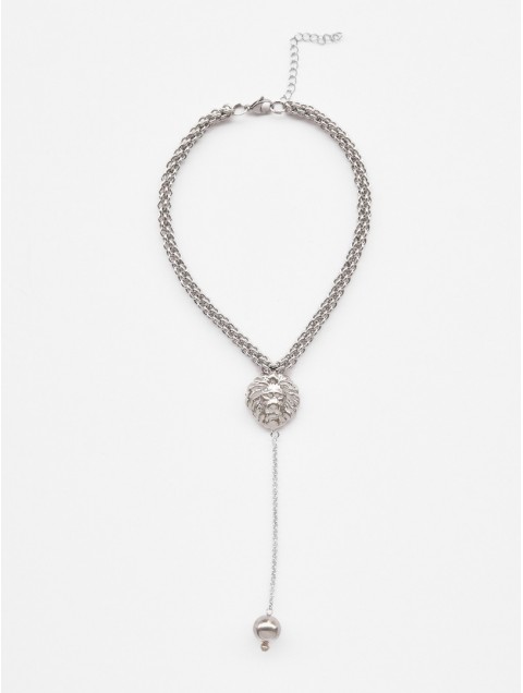 KALEIDO Moa Necklace Επάργυρο κολιέ από Ανοξείδωτο Ατσάλι