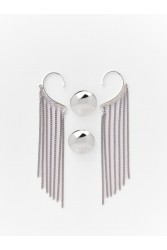 KALEIDO Halley Earrings Ασημένια Σκουλαρίκια από Ορείχαλκο