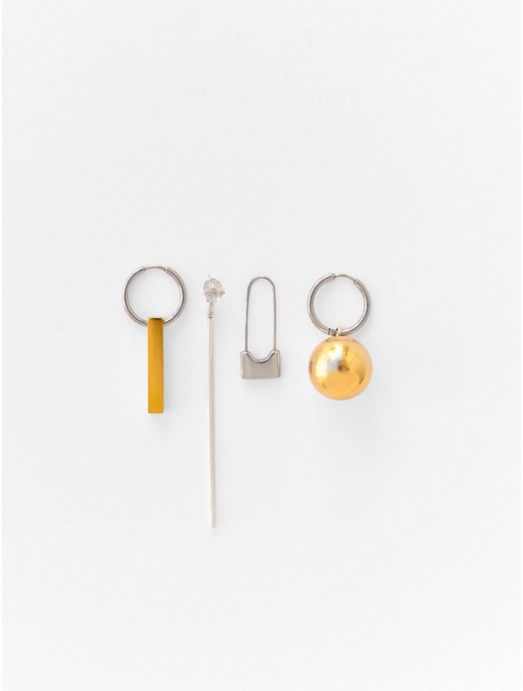 KALEIDO Vega Earrings Σετ Σκουλαρίκια από Ανοξείδωτο Ατσάλι