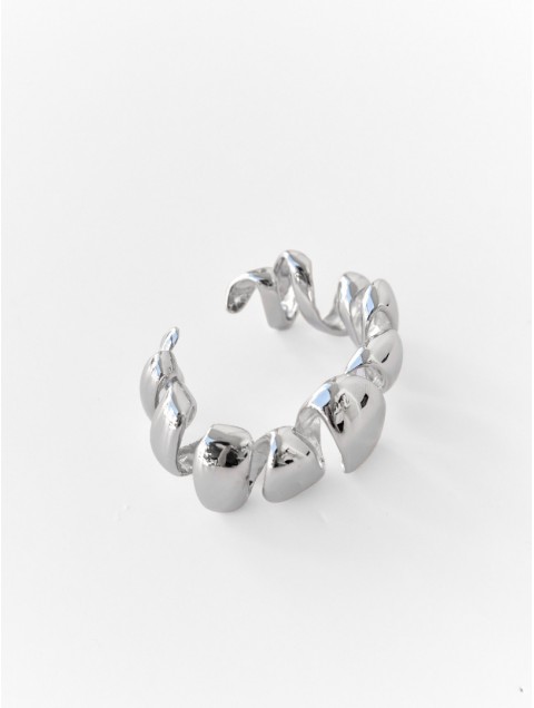 KALEIDO Ribbon Bracelet Silver