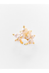 KALEIDO Nimbus Ring Δαχτυλίδι από Επιχρυσωμένο Ορείχαλκο