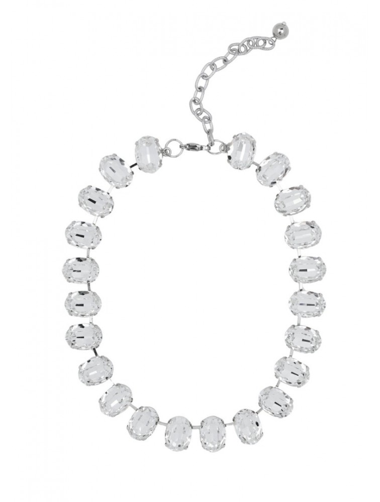 KALEIDO SERENITY CRYSTAL Necklace Ασημένιο Κολιέ με κρύσταλλα