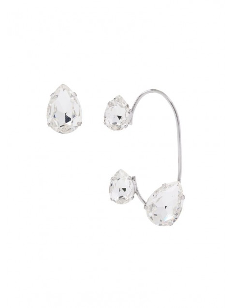 KALEIDO JEALOUSY Earrings Silver Earrings made of silver-plated brass